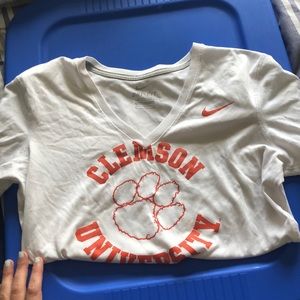 Clemson dry fit Nike top